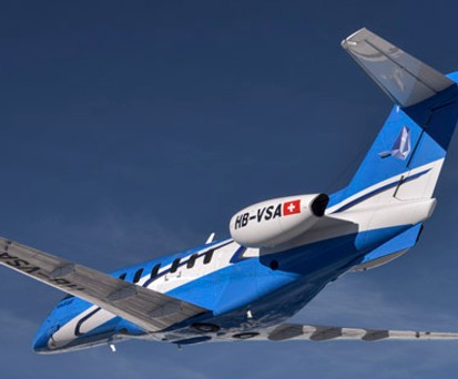 Businessjet Pilatus PC-24:  815 Kilometer pro Stunde schnell.