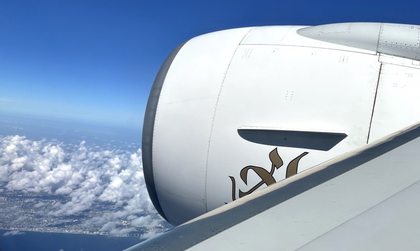 Boeing 777-300 ER von Emirates beim Anflug auf Miami: AM Sonntag wurde es brenzlig.