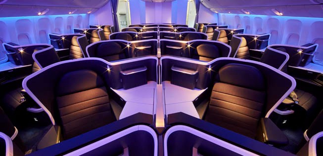 Virgin Australia setzt auf eine 1-2-1 Konfiguration. Von jedem Sitz aus hat man direkten Zugang zum Gang.