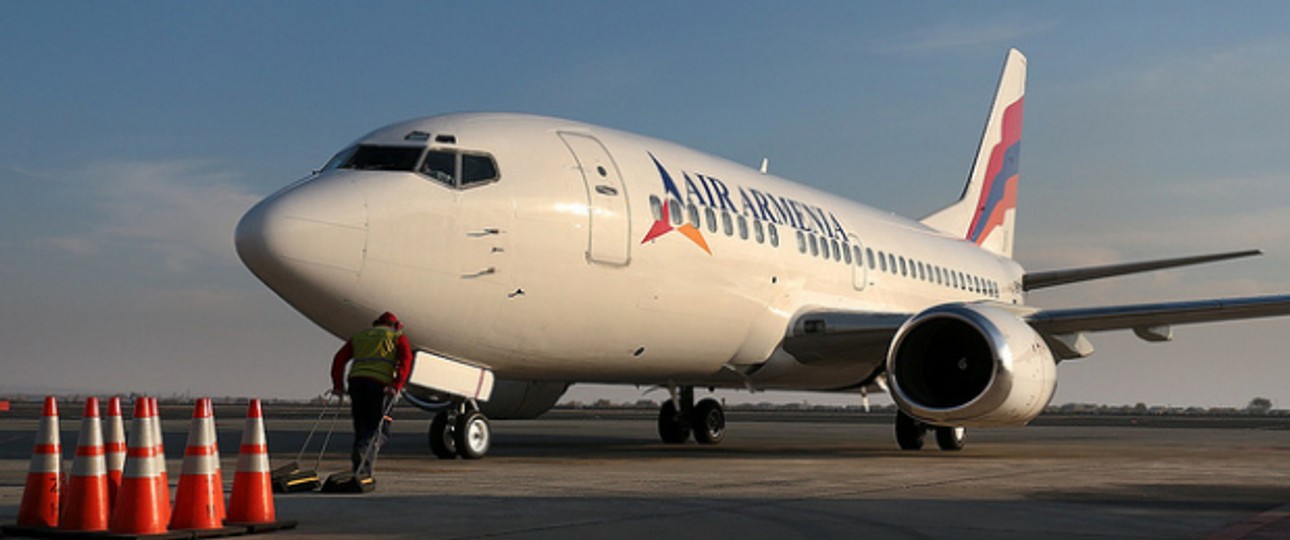 Die Flugzeuge von Air Armenia bleiben vorerst bis zum 20. Dezember am Boden.
