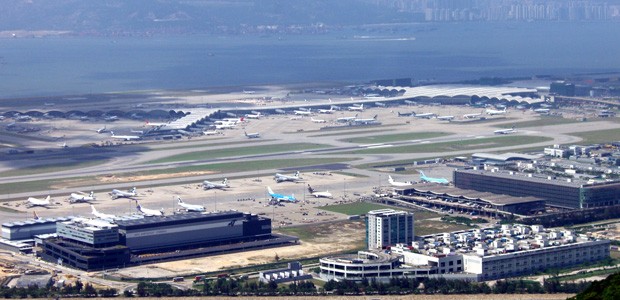 Flughafen Hong Kong: Nicht groß genug.