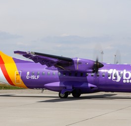 ATR 42 von Flybe: Die Airline steht zum Verkauf.