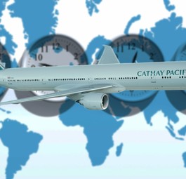 boeing 777 cathay pacific zeitzonen