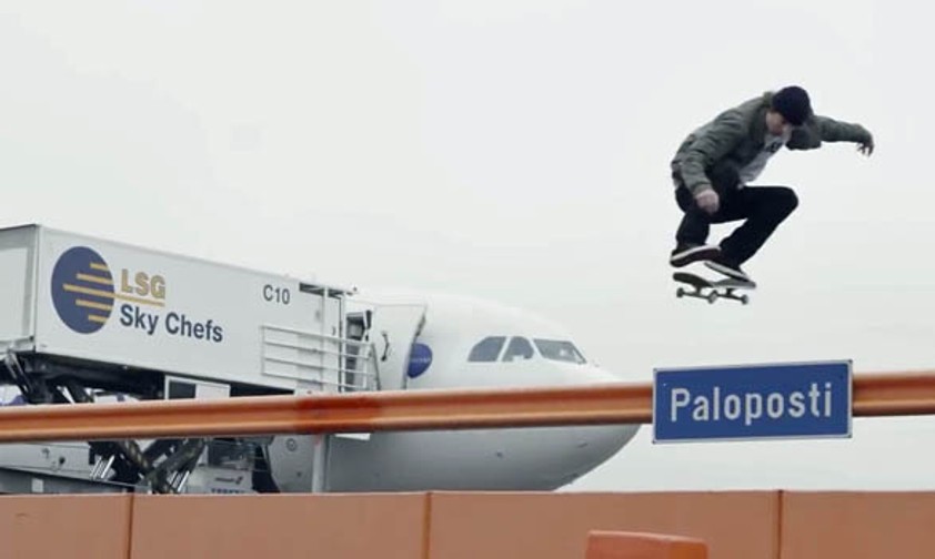 Wenn der ganze Flughafen zur Halfpipe wird