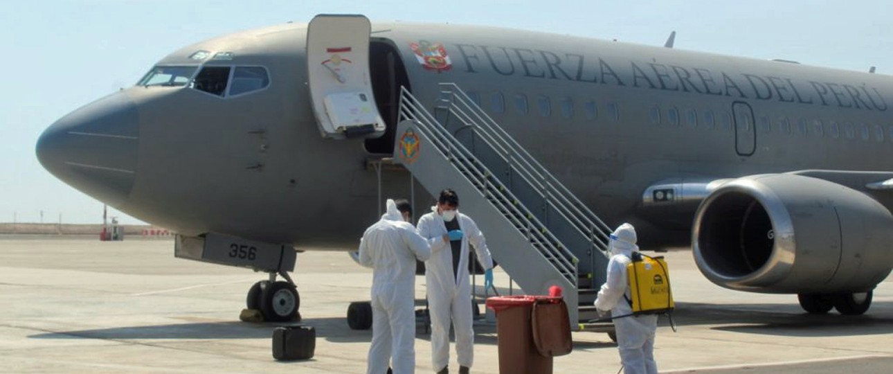 Perus Präsidentenjet: Die Boeing 737 war zuletzt hauptsächlich in humanitärer Mission unterwegs.