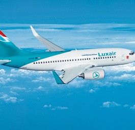 B737-700 von Luxair: Zu teure Tickets, zu wenig Ziele.