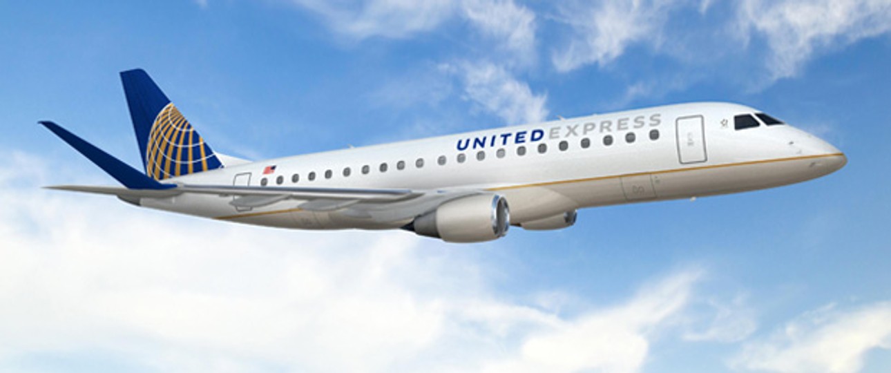 Embraer 175 von United: Bequemer und größer