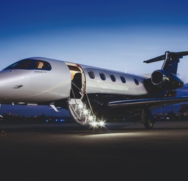 Embraer Phenom 300: Jets dieses Typs kamen zum Einsatz.