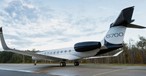 Die Gulfstream G700 am Boden: Sie kann schon alleine rollen.