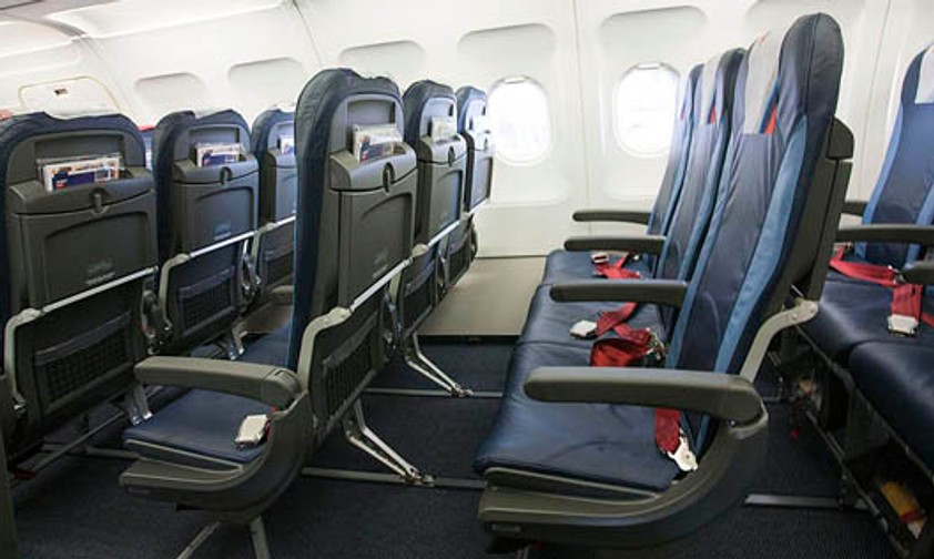 Die neuen Sitze von Air Serbia: Mehr ist hier mehr - trotz mehr Sitzen mehr Komfort, verspricht die Fluglinie.