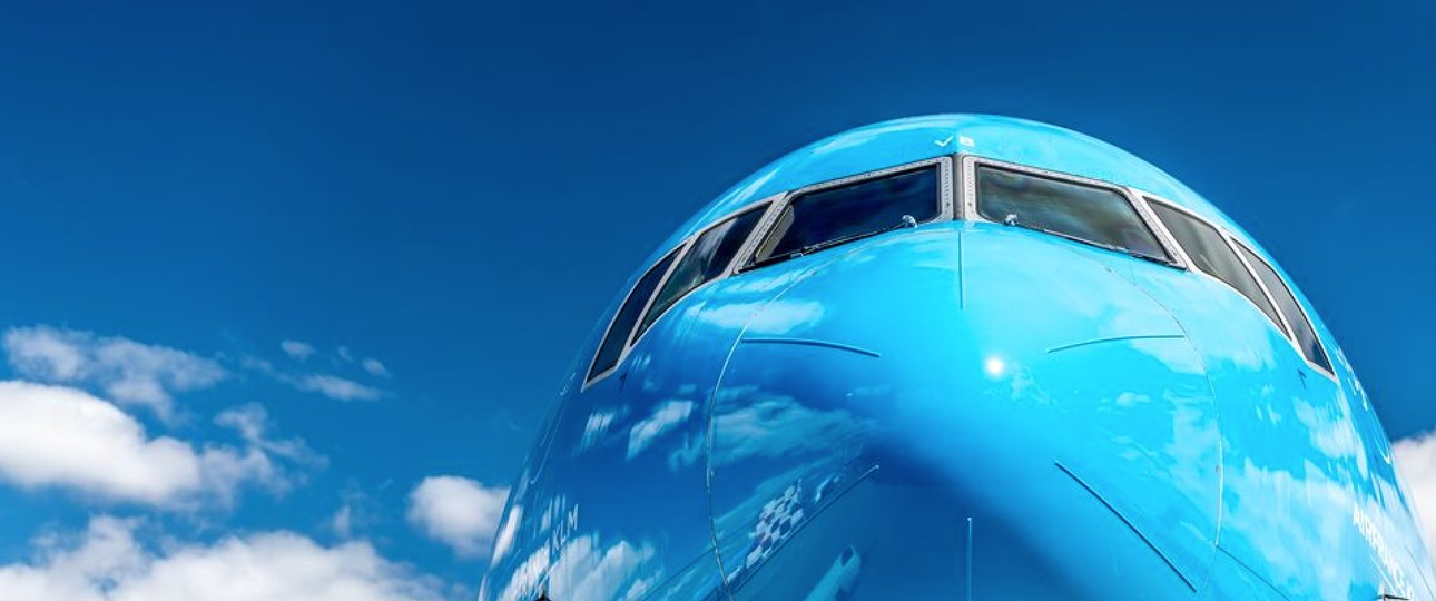 Flugzeug von KLM: Eines musste nun über Island umdrehen.