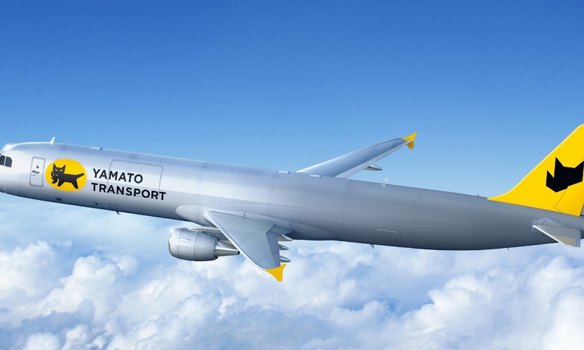 Airbus A321 in den Farben von Yama­to Trans­port: Ab 2024 im Einsatz.
