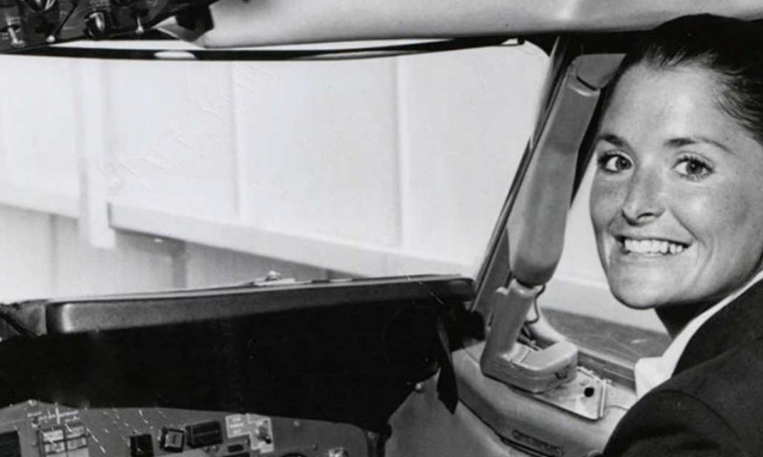 Als American Airlines die erste Pilotin engagierte