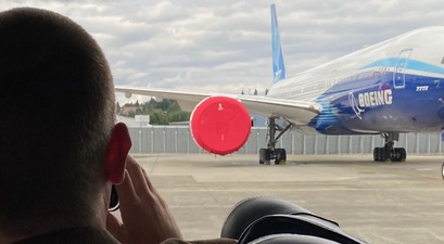 Boeing 777X in Everett: Technische Spitzenleistungen gefordert.