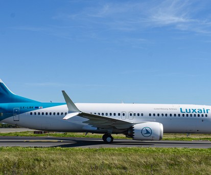 Die zweite Boeing 737 Max 8 von Luxair.