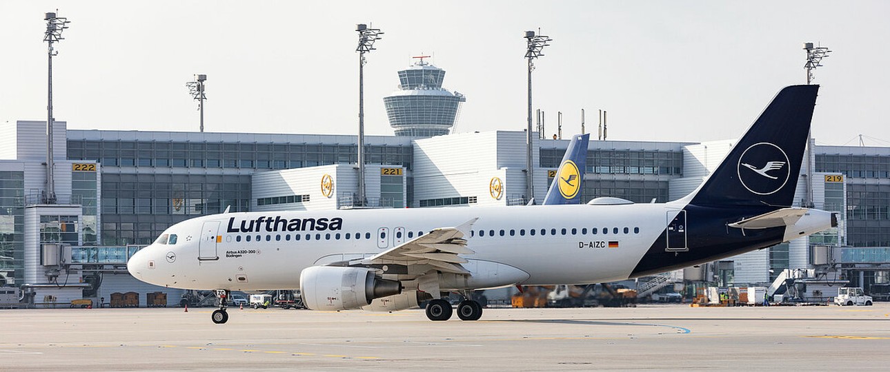Airbus A320 von Lufthansa: Auf Kurzstrecken wird derzeit eine reduzierte Reinigung getestet. 