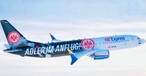 Die künftige Eintracht-Frankfurt-Lackierung von Sun Express: Sie setzte ...