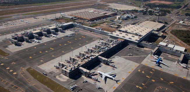 Flughafen Viracopos: Hauptbasis von Azul.