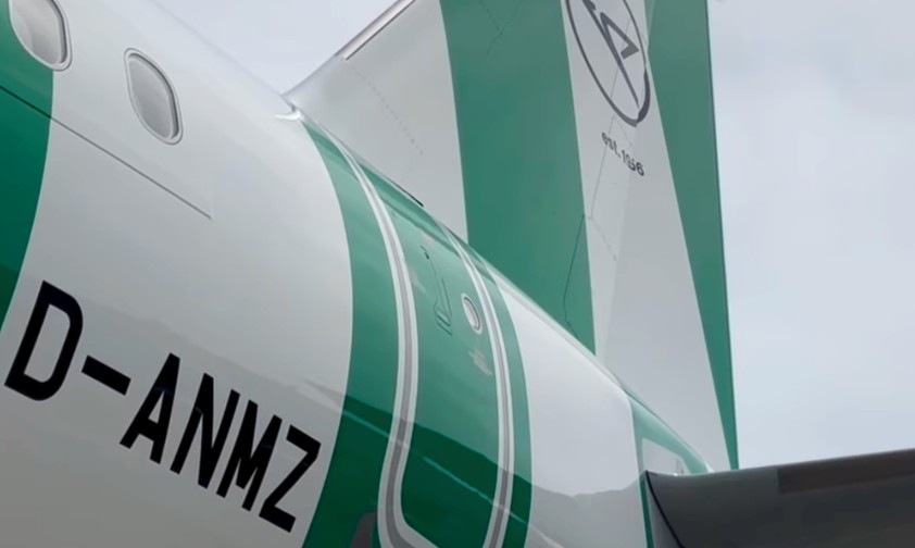 Condors erster Airbus A321 Neo: die D-ANMZ.