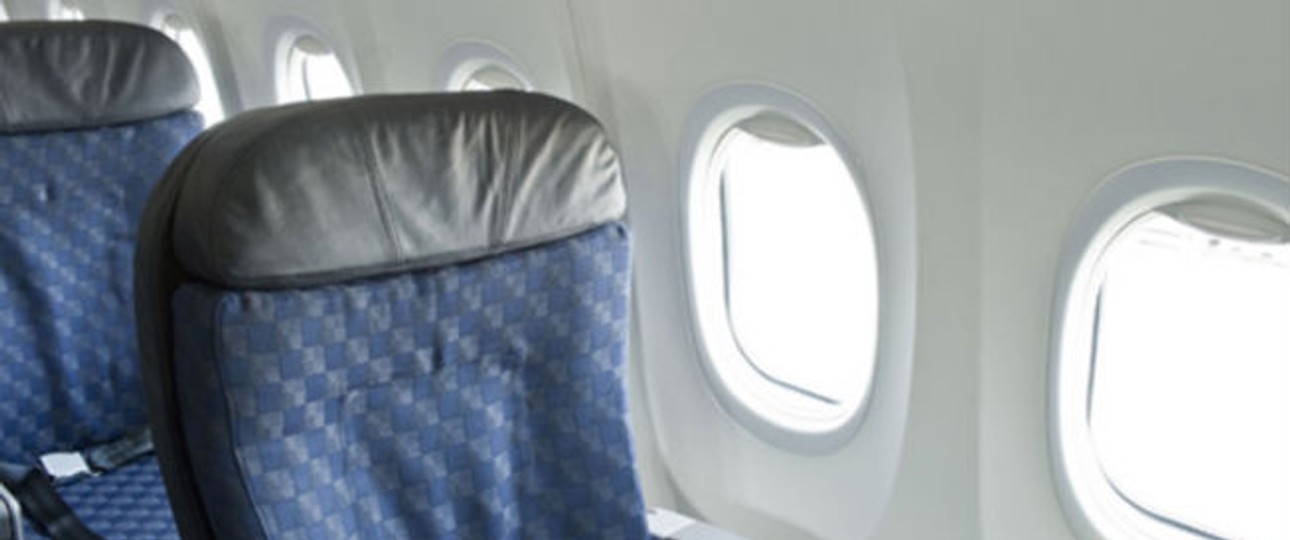 Flugzeugkabine: Es wird immer enger.