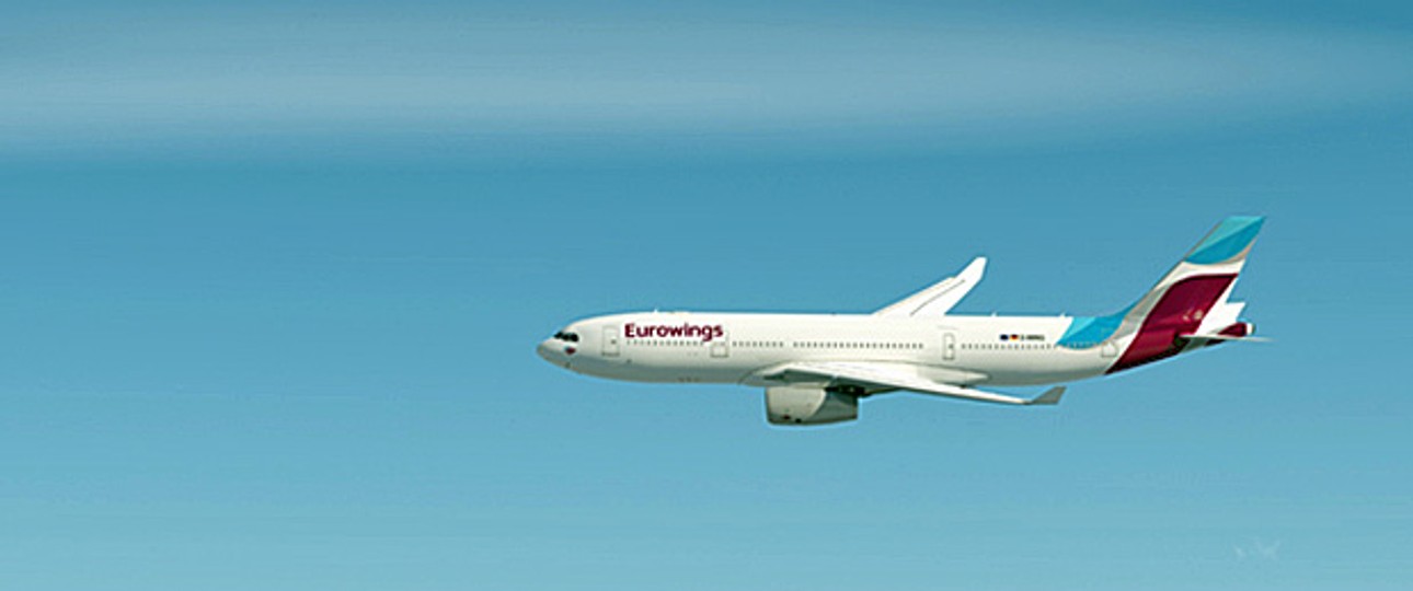 Eurowings: Start mit zwei Airbus A330-200.