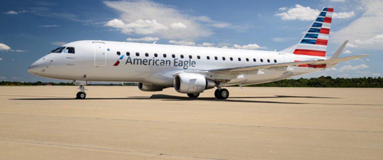 E175 von American: Die Airline hat Gefallen am Flieger gefunden.