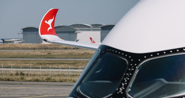 Airbus A350-1000 ULR von Qantas: Spezieller Flieger für spezielle Route.