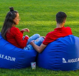 Veranstaltung von Aigle Azur: Die Fluglinie hat einen gewichtigen neuen Aktionär.