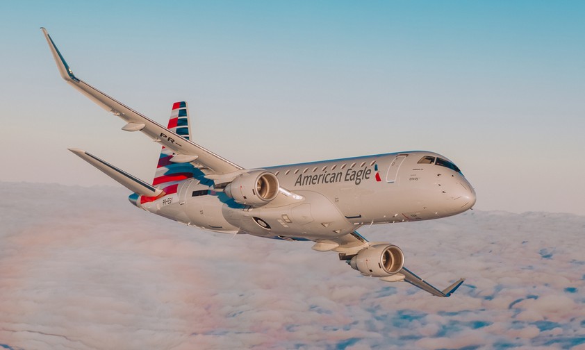 Embraer E175: Erreicht in der aktuellen American-Airlines-Order die größte Stückzahl mit 90 Exemplaren.