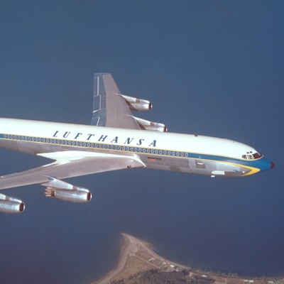 boeing 707 lufthansa 1960
