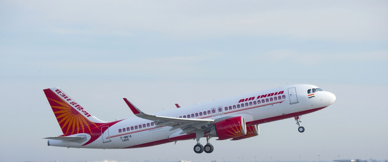 Flieger von Air India: Probleme mit Passagieren.