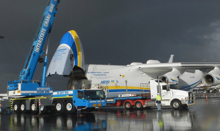 An-225 nimmt die Arbeit wieder auf