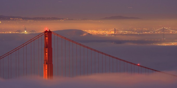 Eine Auswahl langer Direktflüge mit einem Stopp: Air Indias Flug AI173 geht zwar von Delhi ohne Stopp nach San Francisco (im Bild zu sehen). Auf dem Rückflug AI174 legt die Boeing 777 aber einen Stopp in Kolkata ein. Es ergibt sich eine Distanz von 13.910 Kilometern.