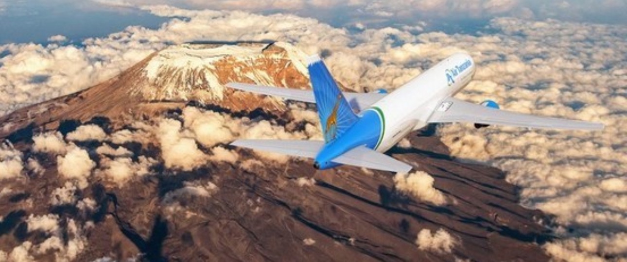 Visualisierung der Boeing 767 F: So soll sie für Air Tanzania unterwegs sein.