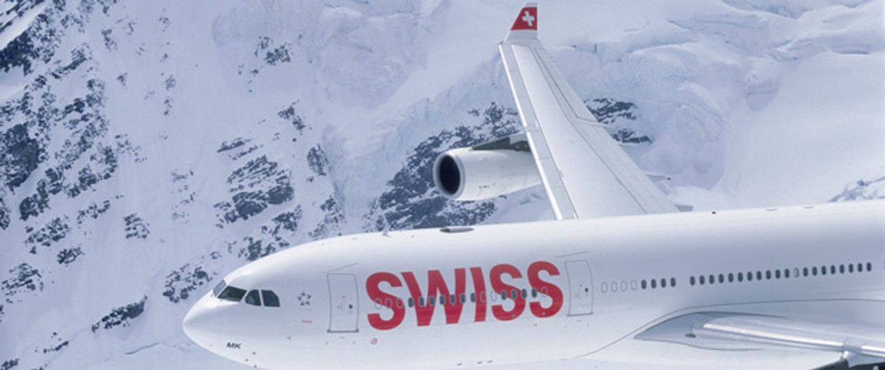 Airbus A340 von Swiss: Wohl noch eine ganze Weile in der Luft.