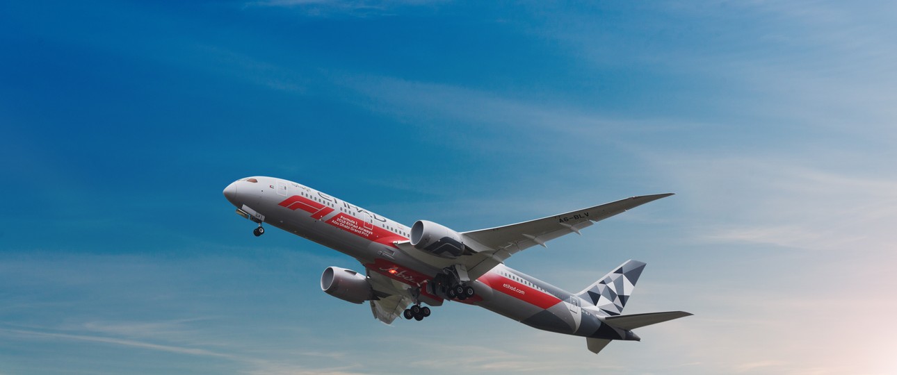 So sieht die Boeing 787-9 aus, wenn sie fliegt.