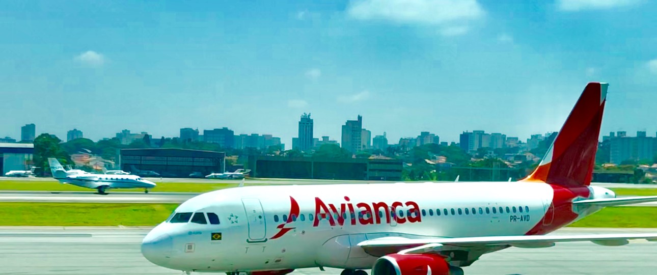 Airbus A319 von Avianca Brasil: Die Fluggesellschaft reduziert die Flotte.