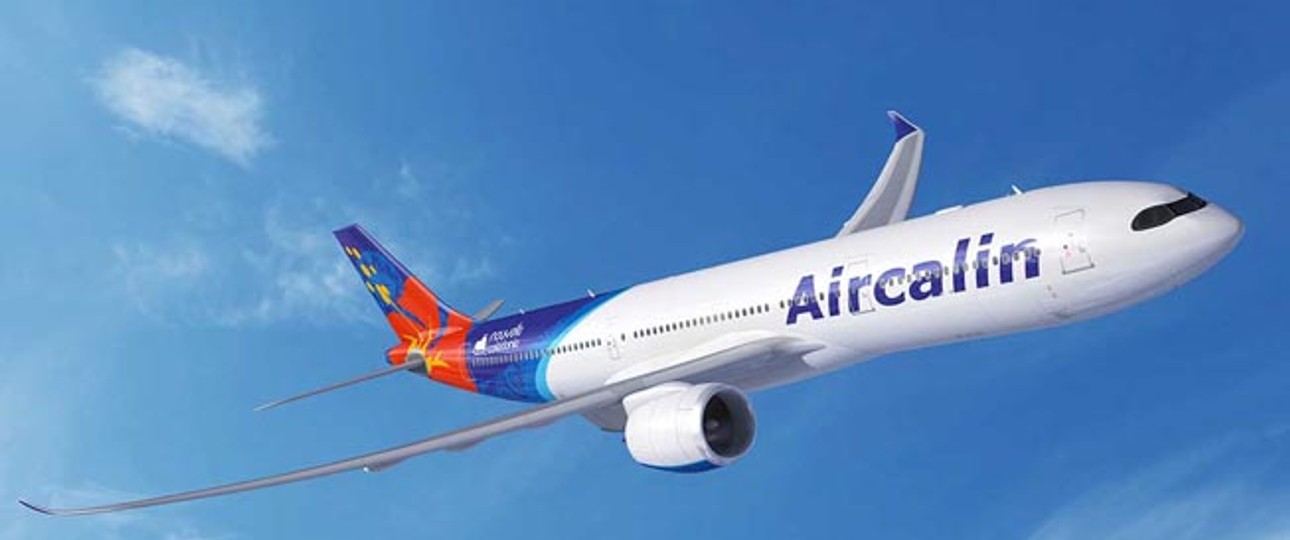 Airbus A330-900 Neo in den Farben von Aircalin: Bald nach Asien unterwegs.