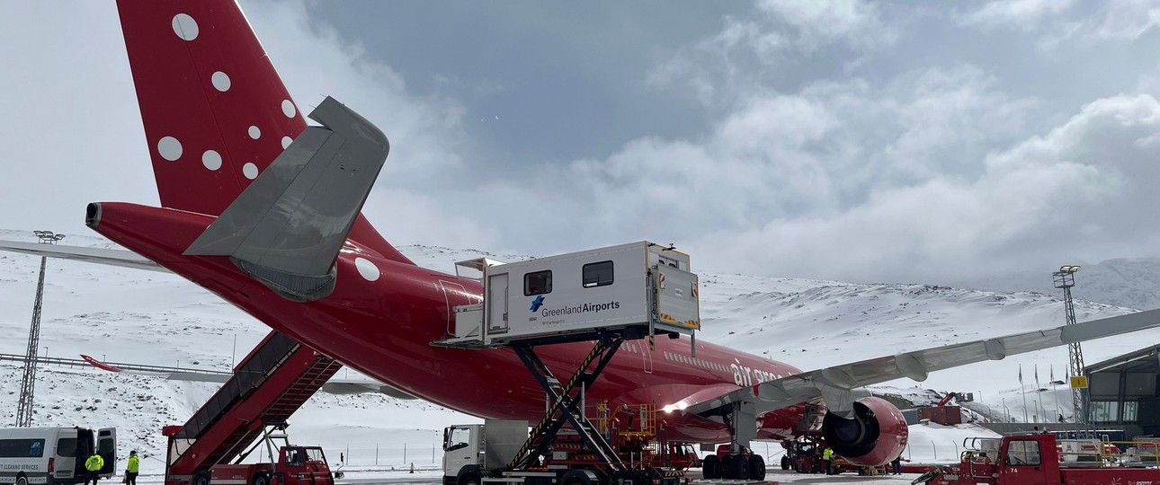 Airbus A330 von Air Greenland: Die neue Betriebsbeschränkung trifft vor allem Air Greenland.