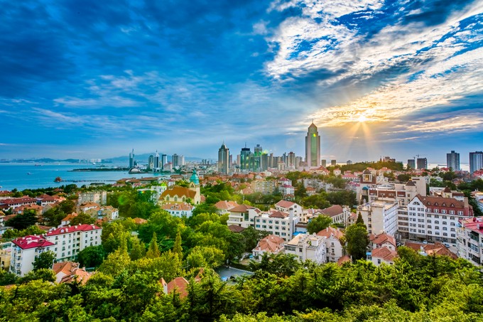 Qingdao bietet Stadt- und Strandfeeling zugleich.