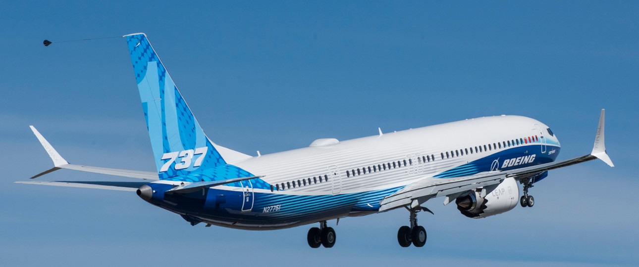 Boeing 737 Max 10: Flog zum ersten Mal.