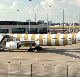 Airbus A330 Neo von Condor am Flughafen Frankfurt: Die Flotte wächst.