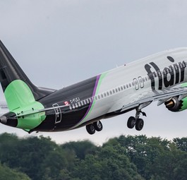 Boeing 737 Max von Flair Airlines: Die Fluglinie hat Probleme mit einem Leasinggeber.