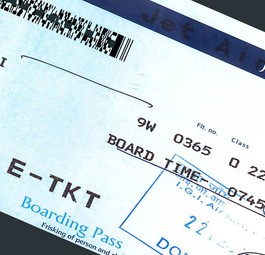 Bordkarte von Jet Airways: Die Fluggesellschaft führt kaum mehr Flüge durch.