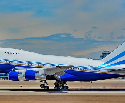 Boeing 747 SP in Las Vegas: Hurrikan beschädigte seltenen Zwerg-Jumbo stark.