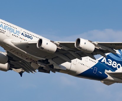 Airbus A380: Das erste Exemplar des Flugzeugs führte einen letzten Flug durch ...