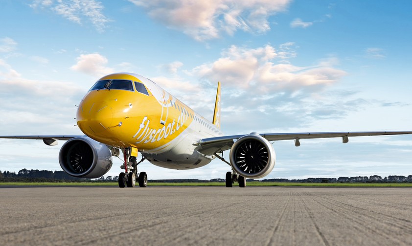Die erste Embraer E190-E2 für Scoot: Die ...