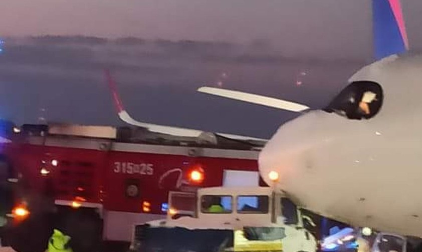 Der Airbus A320 Neo von Wizz Air: Ein Vorfeldfahrzeug kollidierte am 6. Februar mit dem Flugzeug in Danzig.

&nbsp;