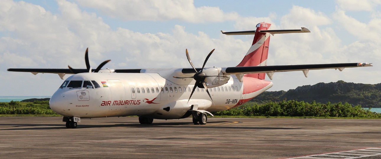 ATR 72-500 von Air Mauritius: Bisher nur drei.