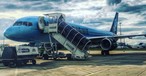 Boeing 757-200 von la Compagnie in London Luton: Flieger mit 74 Business-Sitzen.